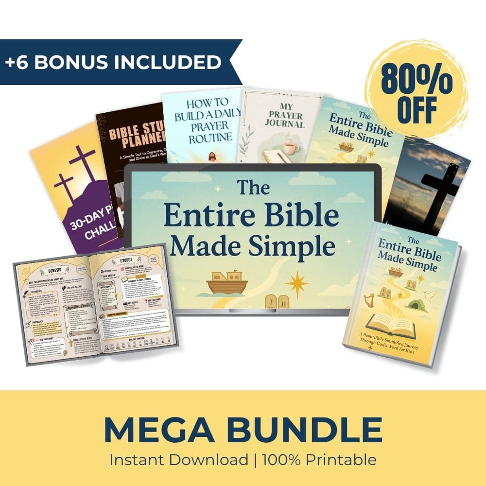 Bible Made Simple Bundle — The Complete Faith Toolkit for Families and Classrooms