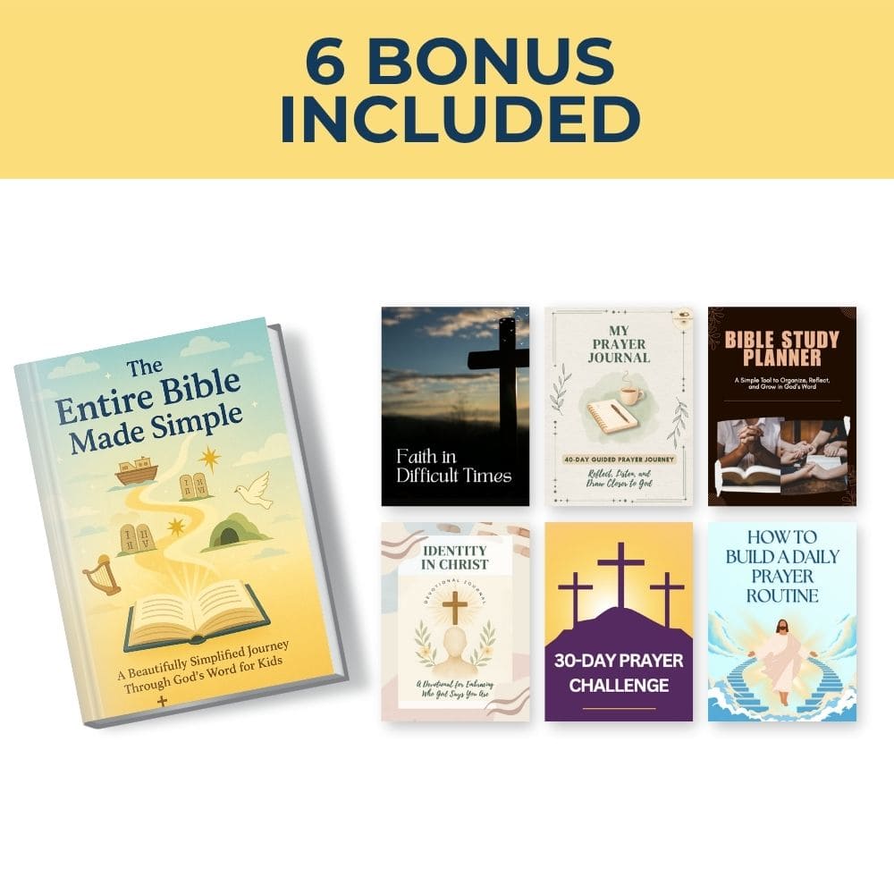 Bible Made Simple Bundle — The Complete Faith Toolkit for Families and Classrooms