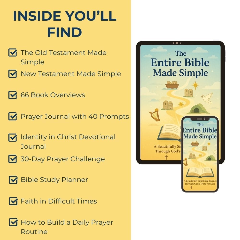 Bible Made Simple Bundle — The Complete Faith Toolkit for Families and Classrooms